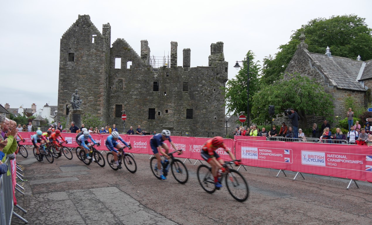 Cycling Championships and MacLellan's Castle